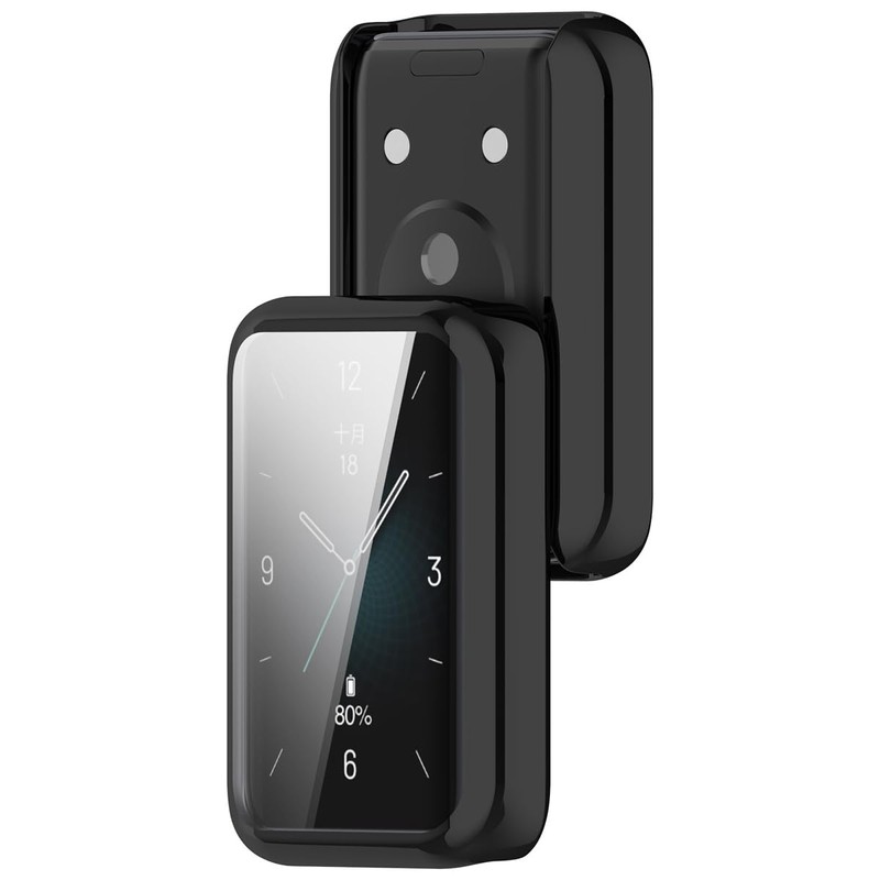 QWYJ Funda for Honor Band 9 Case Protector de Pantalla,
