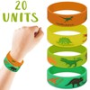 20 pc (K) Dinosaur 1 Party Favors Wristband/Size Adult and