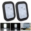 Nilight 2 Pcs 5 X 3 Inch 10 Led White
