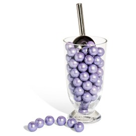 Candy Envy - Shimmer Lavender 1 Inch Gumballs - 2lb Bag - Approximately 113 Gumballs Per Bag - North American Made & Kosher Certified