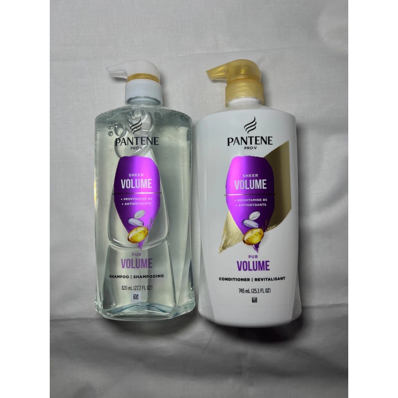 Pantene Shampoo & Conditioner Set – Volume & Body for