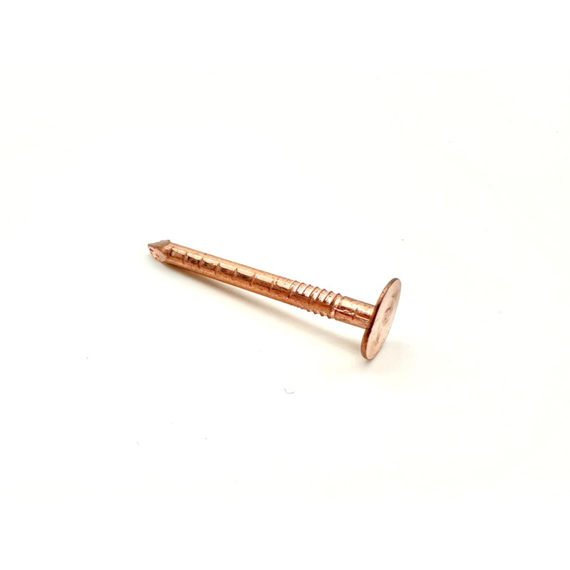 20 PCS Copper Clout Nails Roofing Slate Felt Nail, Tree