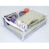 4-Pack Heavy Duty Vinyl Zippered Closet Storage Bags (Clear) for