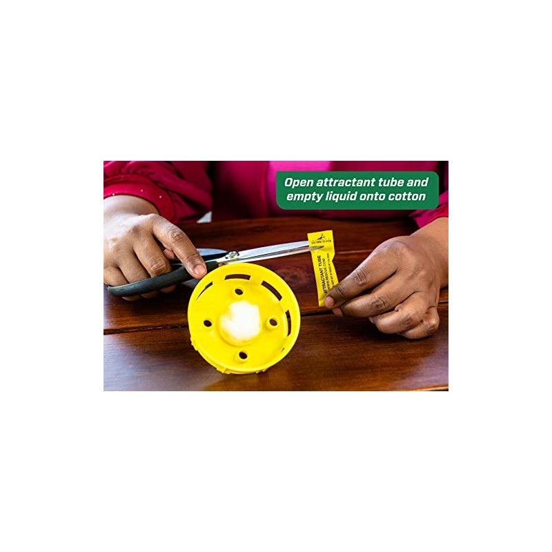 RESCUE! Reusable Yellowjacket Trap with Attractant - 2 Pack