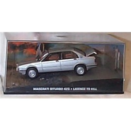 universal hobbies JAMES B0ND 007 LICENCE T0 KILL MA'SER'AT'I biturbo 425 film scene car 1:43 scale diecast metal model
