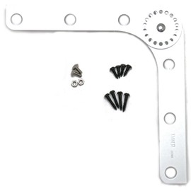 Tanabe Metal Industries Freestay Shelf Holder with Free Angle Adjustment, White, 1 Piece