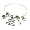 ChubbyChicoCharms Wine Pjs and true crime shows documentaries Expandable Bangle