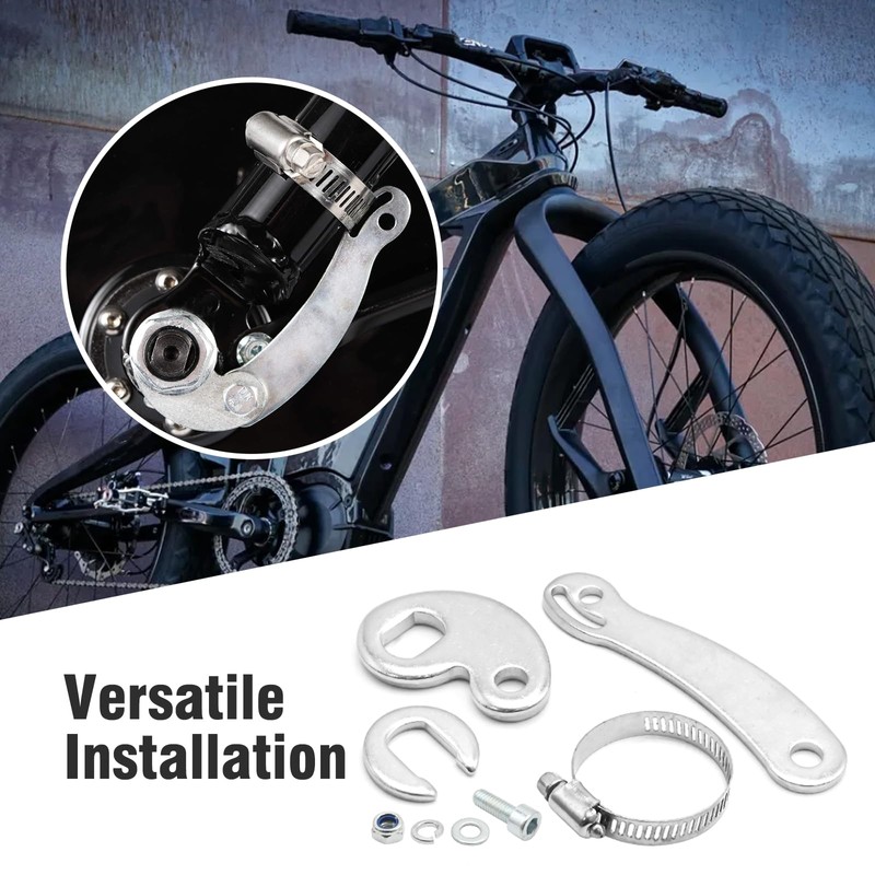 CADUFUELLY 2 Sets Universal Torque Arm Conversion Kit with Hose