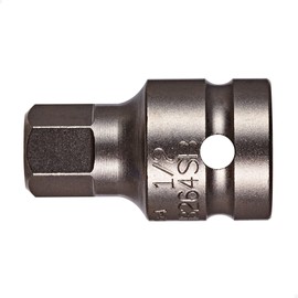 VEGA Hex 8mm Socket Bit. Professional Grade 1/2" Square Drive Allen Hex 8mm Bit Socket. 338H080SB