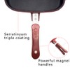 Square Double Sided Frying Pan, Kitchen Non-stick Baking Pancake Pan