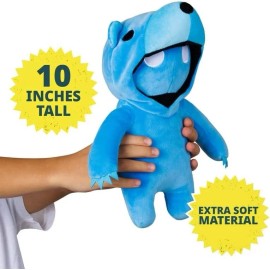 PMI Gang Beasts Plush Buddies - Blue Bear - 10 Inch Stretchy Plush