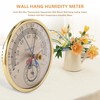 5inch Min Max Thermometer Hygrometer Wall Mount Wall Hang Analog