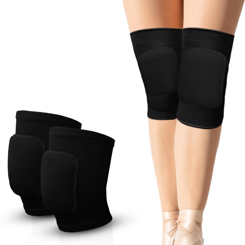flintronic Volleyball Dance Knee Pads, Thick Sponge Work Knee Pads,