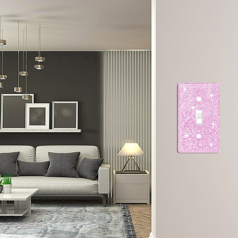 Wall Plate Light Switch Cover, Standard Size 4.50" x 2.76",