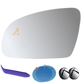 EAP Driver Side Mirror Glass Compatible with Hyundai KONA 2018-2023, Heated with Blind Spot 87611J9010