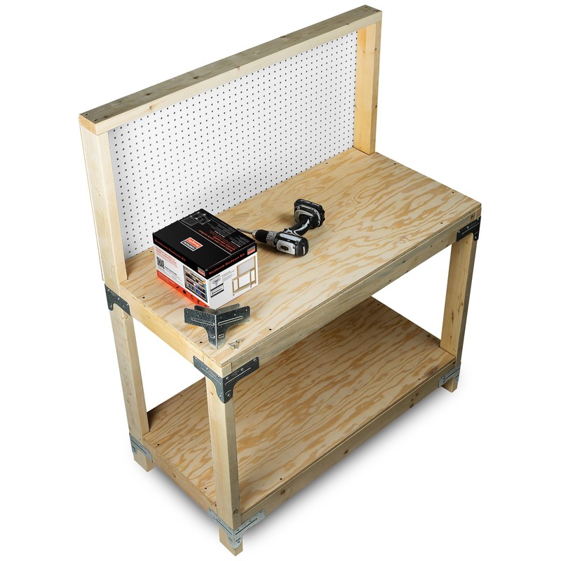Simpson Strong-Tie WBSK WBSK Workbench and Shelving Hardware Kit