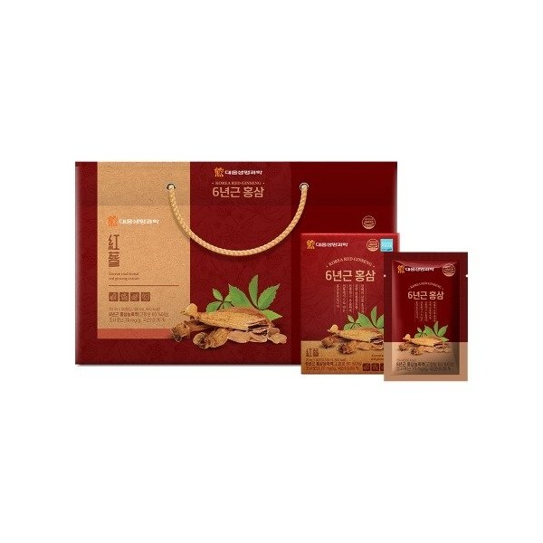 Daewoong 6-year-old red ginseng 70ml, 30 packets, 1 box /
