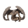 Nemesis Now Angels Rest Figurine 20cm, Resin, Bronze, Naked Angel