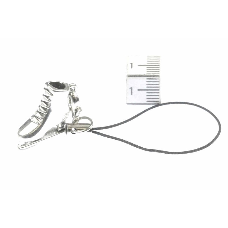 Skate Ice Skating Figure Skating Pendant Cell Phone Charm Mini