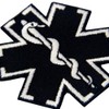 Tactical Medic Paramedic Star of Life EMS Embroidered Glow In