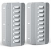 2 Pcs Shipping Container Air Vent Kits, Galvanized Steel Transportation