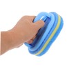ORFOFE 2pcs Handheld Sponge Brush Comfortable Handle Design for Efficient