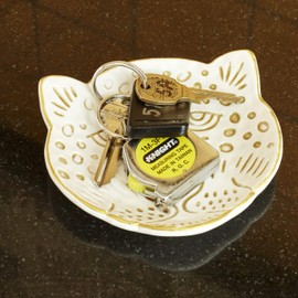 Kikkerland Leopard Head Catch-All OR99