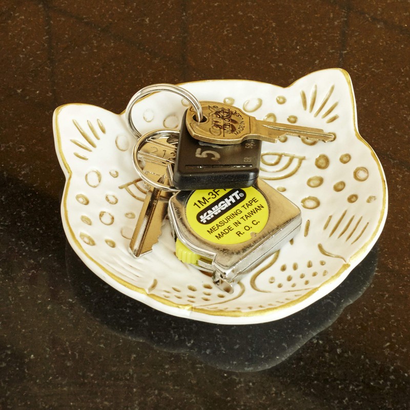 Kikkerland Leopard Head Catch-All OR99