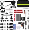 RVGIVE 100 PCS Car Paintless Dent Puller Repair Kit with