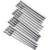 Bestgle 16 Pcs Long Magnetic Screwdriver Bits, 1/4 Inch Hex