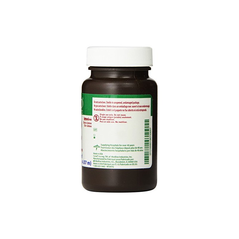 CURAD Sterile Iodoform Gauze Packing Strips, 1" x 5 yds.,