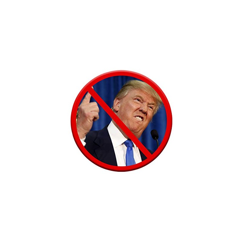 EvolveFISH Anti-Trump Pinback Button - [1.25" Diameter]
