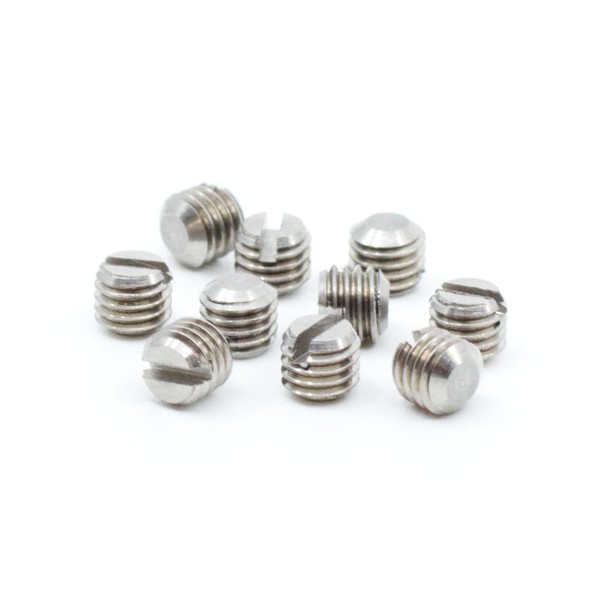 Slotted Fine Thread Gun Plug Screws - 10 pcs. (#6-48