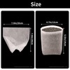 Fabric Grow Bags - 7.9x7.9 inches Breathable Seed Starter Plant