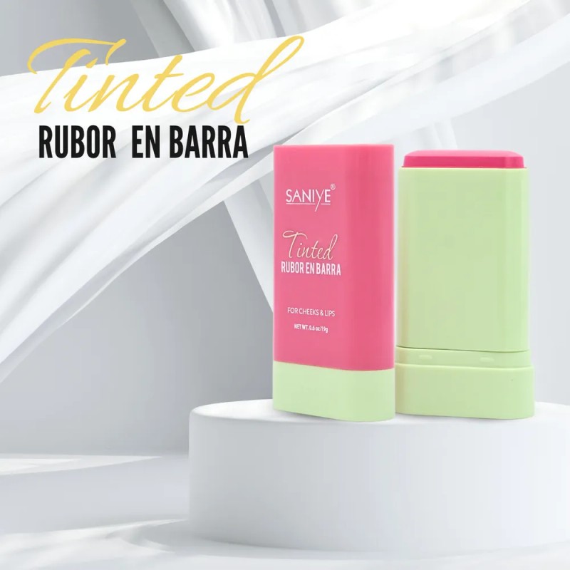 Rubor Barra 3-1, Labios, Ojos, Mejillas, Elige Tono. Saniye Tono
