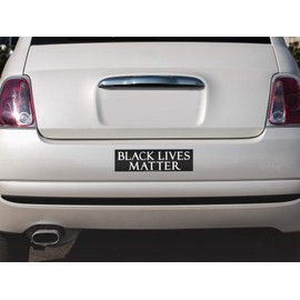 Black Lives Matter Anti-Racism BLM Movement Large Bumper Sticker or Laptop Decal 10-by-3 Inches