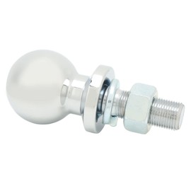 Trailer BallHitch Ball, Trailer Hitch Ball Carbon Steel 3500lbs Towing Balls 50mm Diameter 50mm X 3/4in Shank