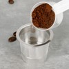Refillable Coffee Pod, Stainless Steel Reusable Coffee Pod 3 Hole