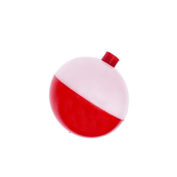 1-3/4" Red & White Fishing Floats Terminal Tackle 24 Pieces