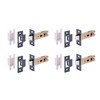 HANDLEZONE® 4 Pack 76mm / 3 inch Black Nickel Premium