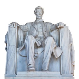 SC2258 Lincoln Memorial Cardboard Cutout Standee Standup