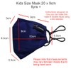 SwimCell Reusable Face Masks for Adults & Kids. 3 Layer