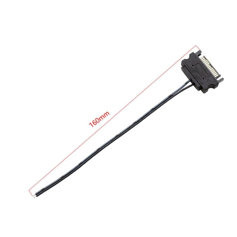 SATA 15-Pin Power Cable 5 V 50 cm with GND