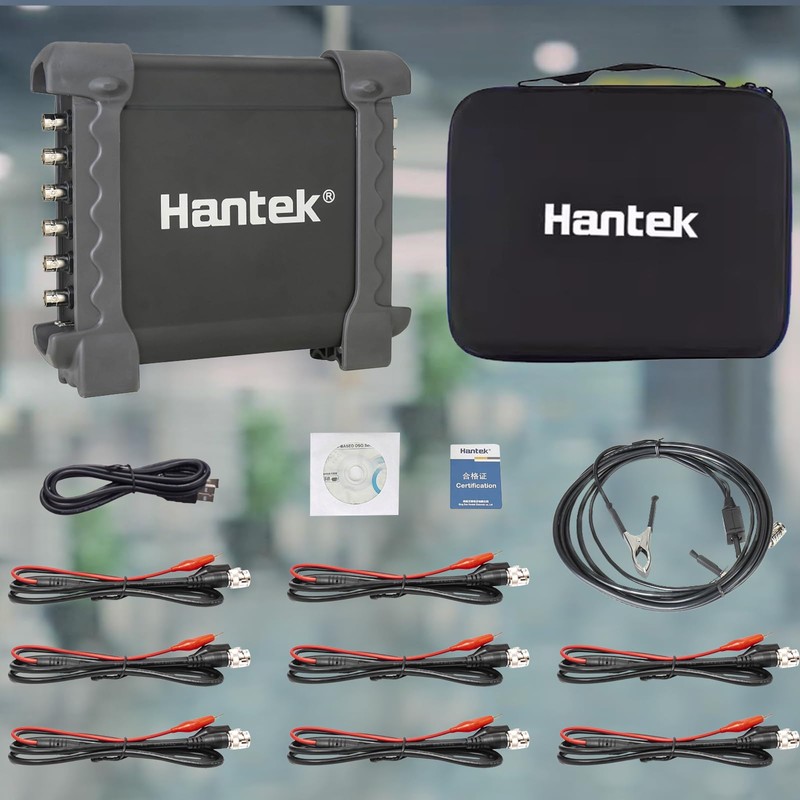 Hantek 1008C PC USB 8CH Automotive Diagnostic Digital Oscilloscope/DAQ/Programmable Generator