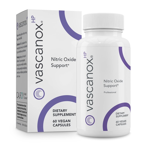 Calroy Health Sciences Vascanox HP - Next Generation Nitric Oxide Support - Up to 24 Hours on Single dose*+
