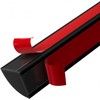 Flexible Quarter Round Molding, Peel and Stick Rubber Trim Molding,Wall