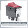 Erchon N043321 Rocker Switch 4-Pin Replacement for DeWalt Air Compressor