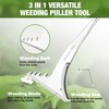 WORKPRO Crack Weeder, 12.5" Stainless Steel Crevice Weeding Tool with