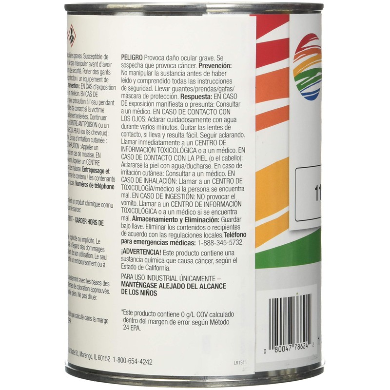 Valspar 8800N KX White Novocolor II Universal Colorant, 1 Quart