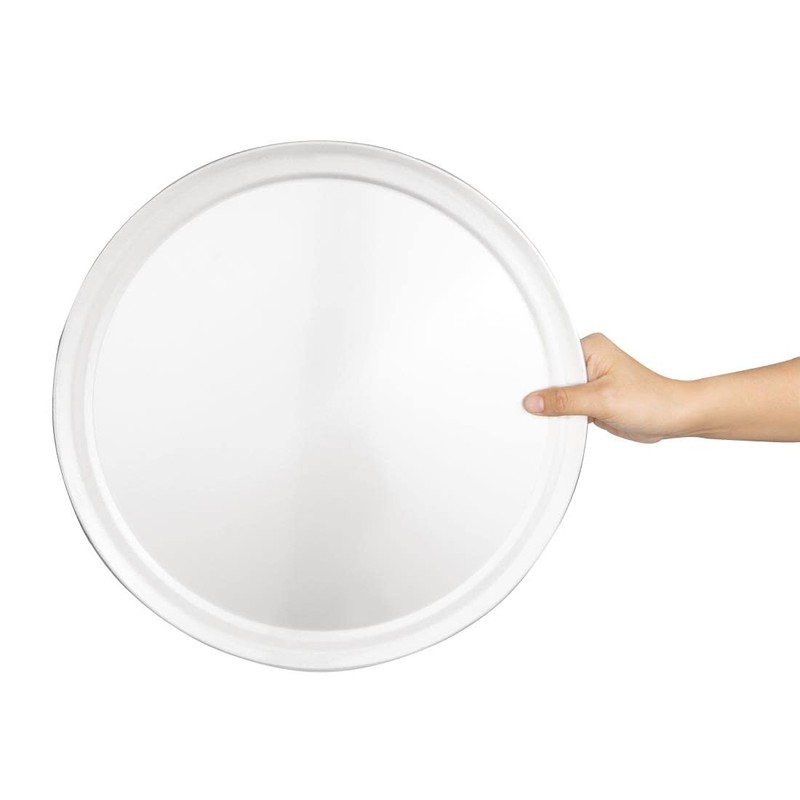 Vogue Tempered Pizza Pan 8mmx355mm Aluminium Non Stick Baking Oven
